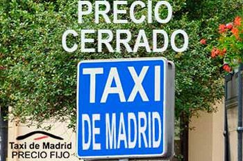 Taxi de Madrid precio cerrado